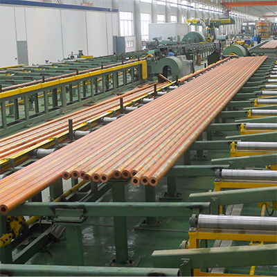 <b>Copper pipe production line</b>